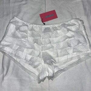 Edikted Bloomer shorts size small NWT